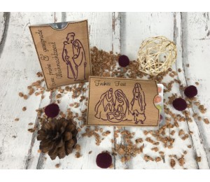 Stickserie - Krippenspiel Satin